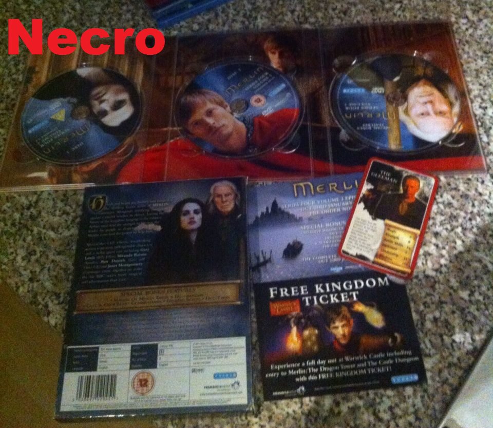 MERLIN Series 4 Vol.2 ( DVD Box in Englisch) only english!!!