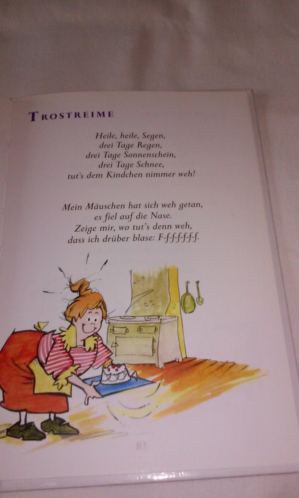 Kinderreime und Verse Kinderbuch Erzählreime Zungenbrecher Abzählreime Fingerspiele Jahreszeiten Trostreime Zählreime