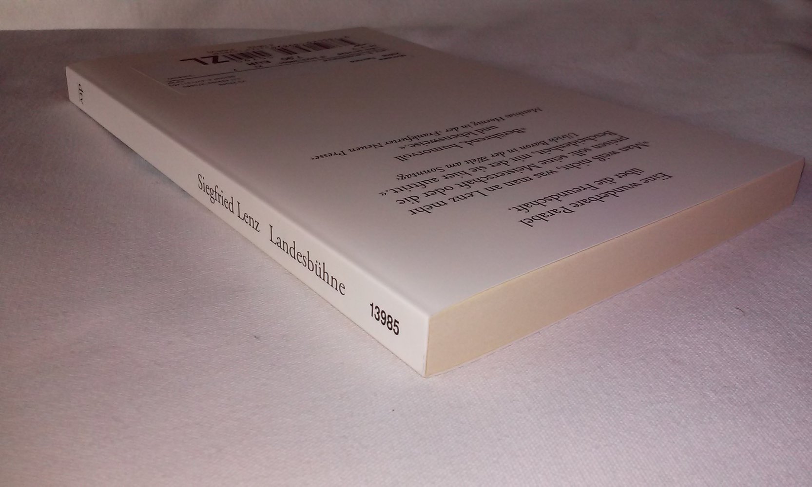 Landesbühne Siegfried Lenz eine Parabel über die Freundschaft  Bestseller/Klassiker