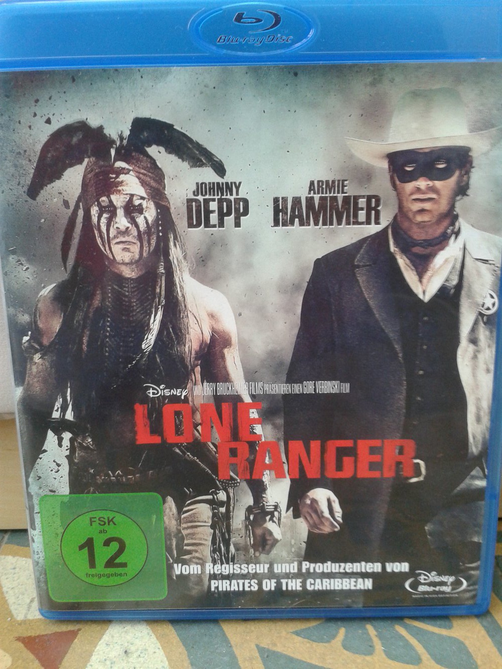 Lone Ranger Blu-Ray