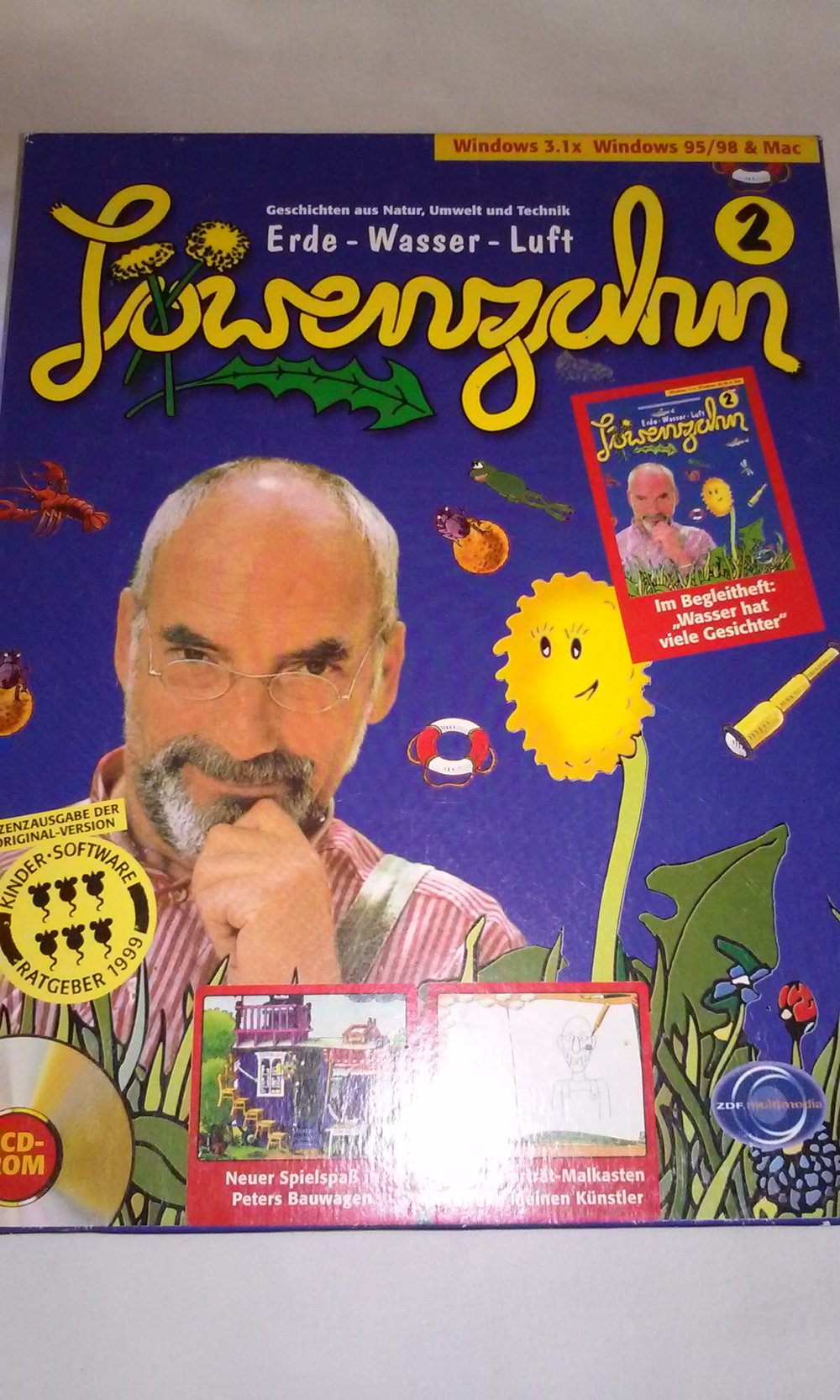  Löwenzahn 2 - Peter Lustig Erde Wasser Luft  PC/Mac Sammlerstück
