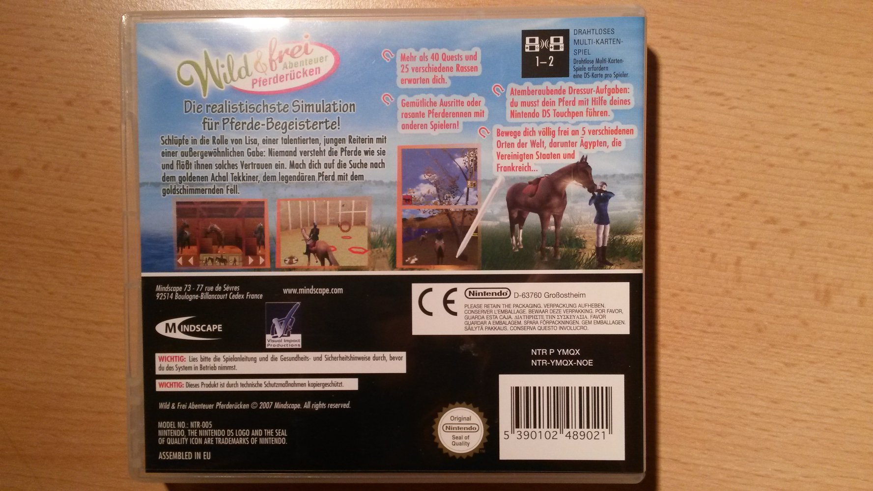 Wild & Frei: Abenteuer Pferderücken (Nintendo DS)
