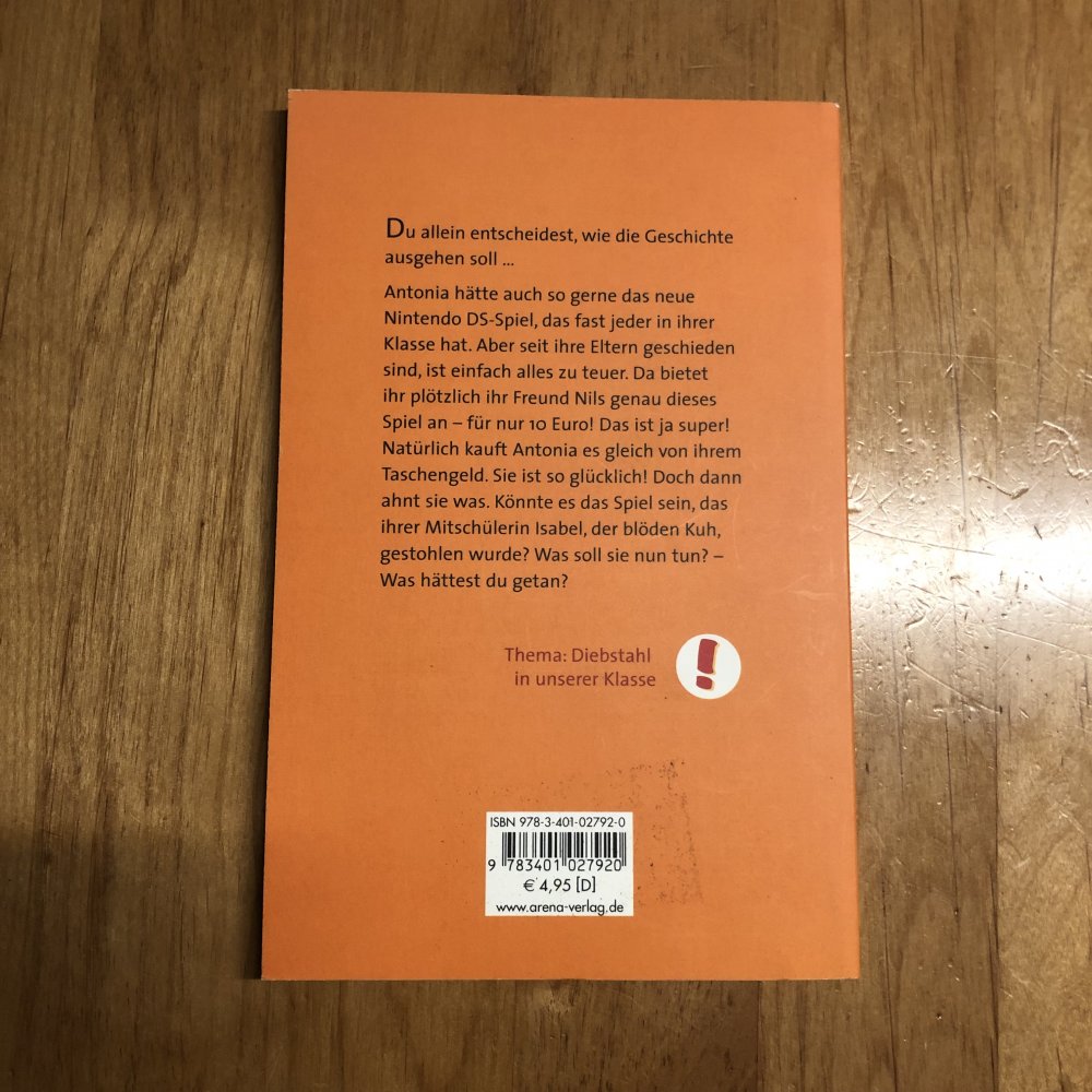 Was hättest du getan? Antonia will keine Petze sein