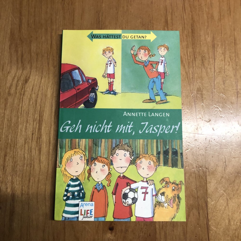 Was hättest du getan? Geh nicht mit, Jasper
