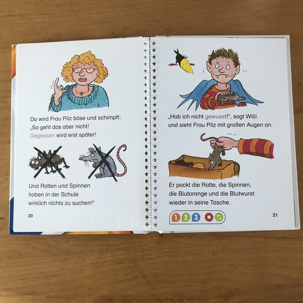 Leserservice Tiptoi Willi Vampir in der Schule