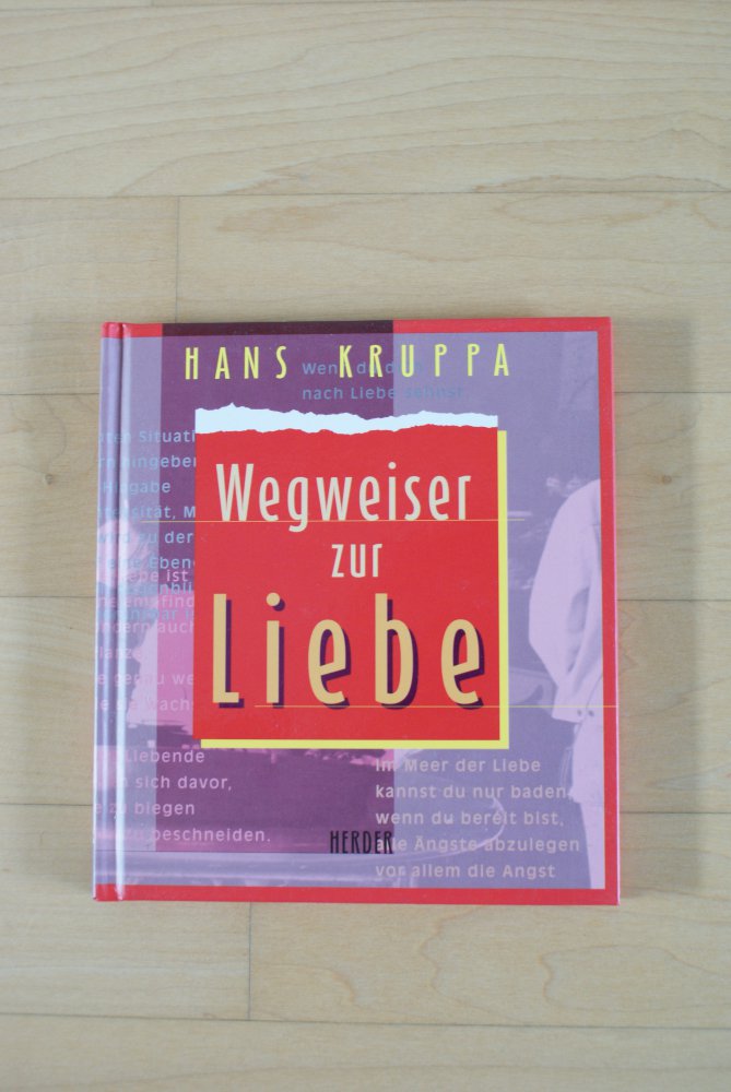 Hans Kruppa Wegweiser zur Liebe 