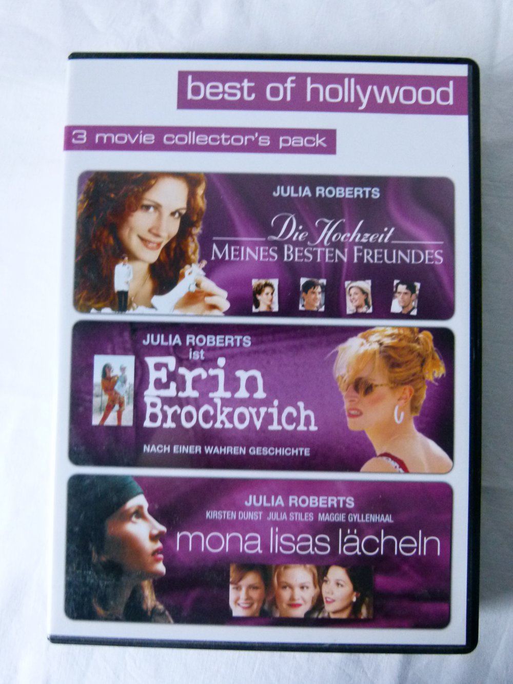 DVD 3 Movie Collector's Pack mit Julia Roberts-Filmen, Kömodien/Drama, NEU