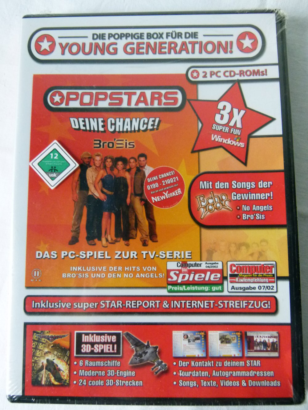 PC CD-ROMs POPSTARS PC-Spiel und anderes, OVP, NEU