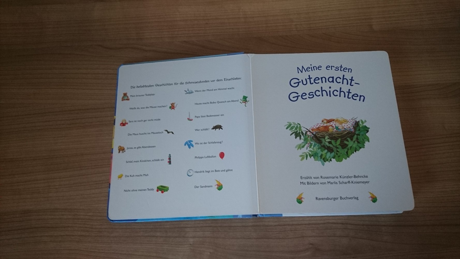 schönes kartoniertes Buch 