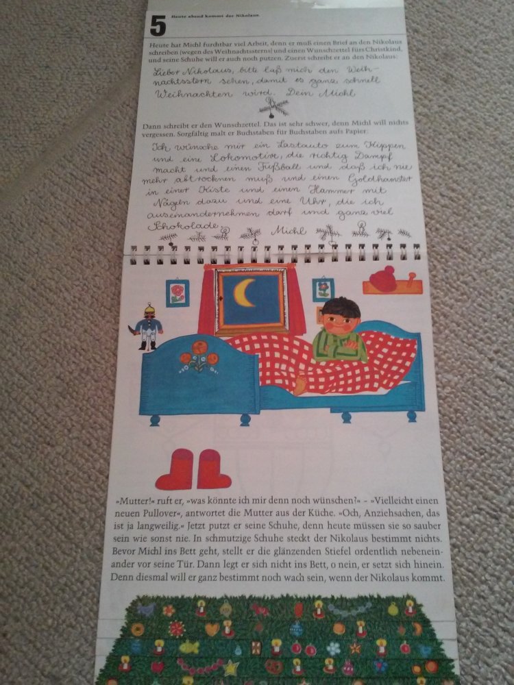 Der allerschönste Stern der Welt, Immerwährender Adventskalender vom Michl