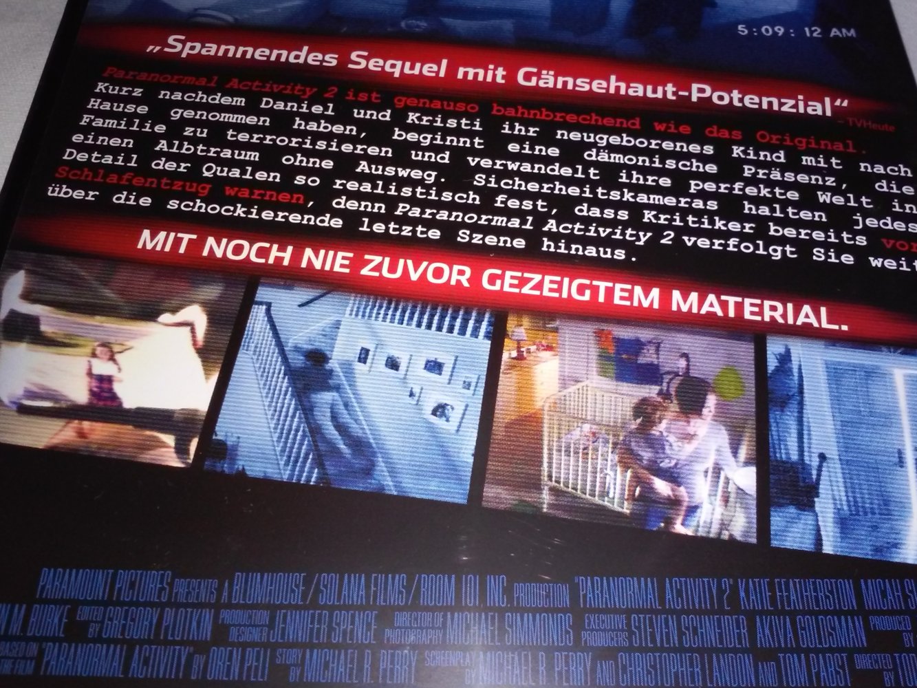  Paranormal Activity 1 - 3 