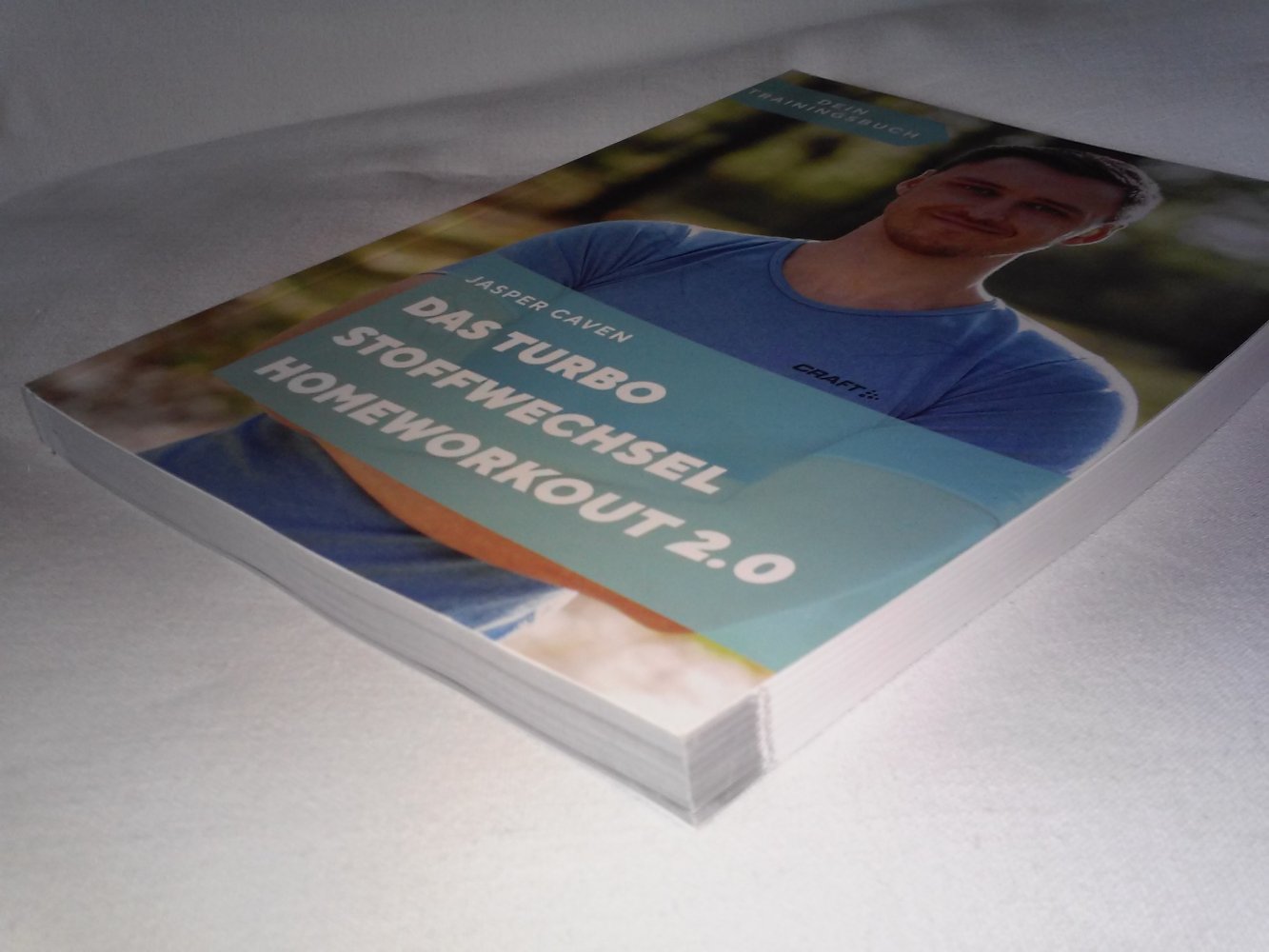 Neu! Jasper Caven: Turbo Stoffwechsel Homeworkout 2.0 Trainingsbuch 
