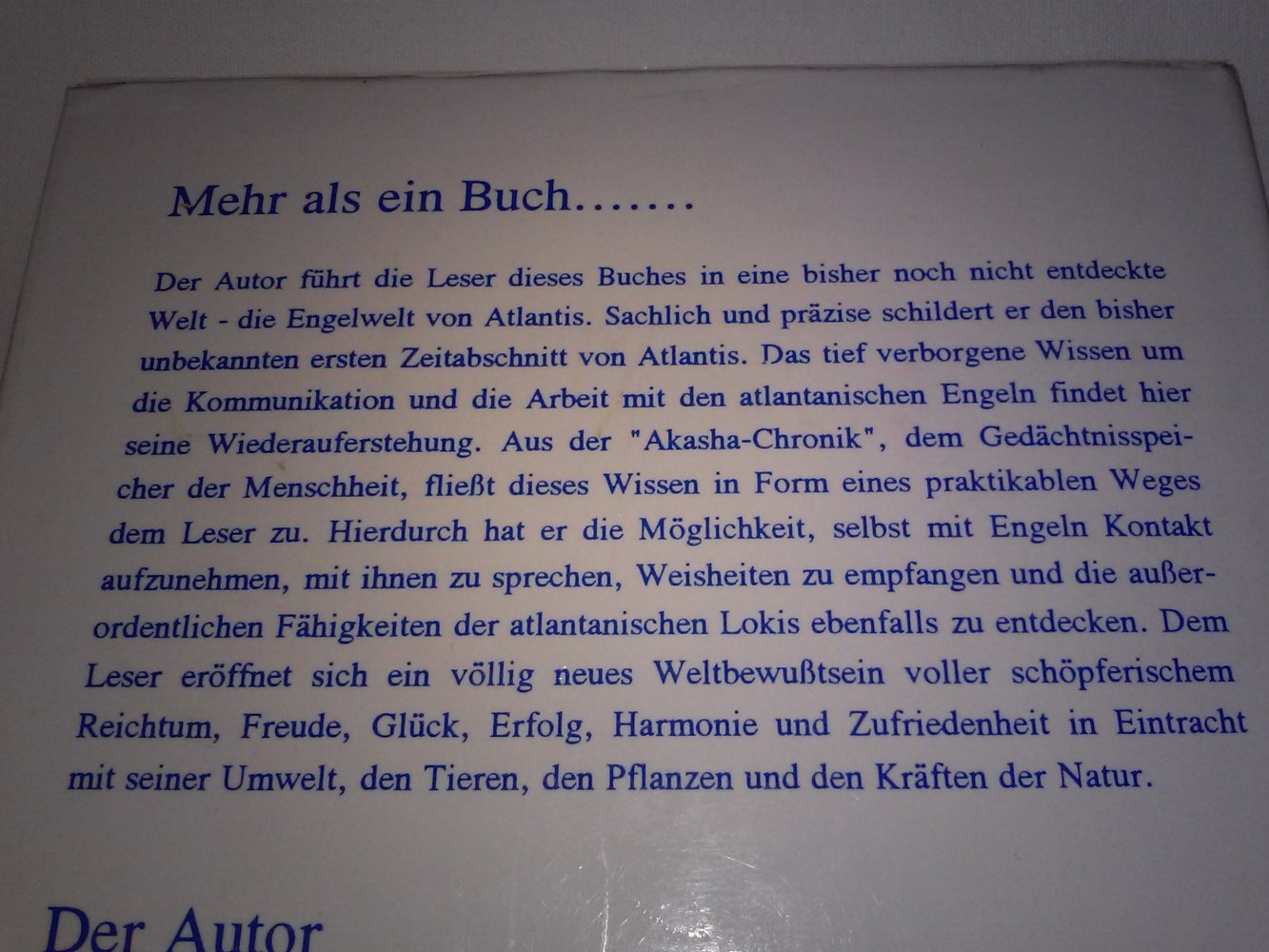 Eckard Strohm: Die Engel von Atlantis 1.Alg.