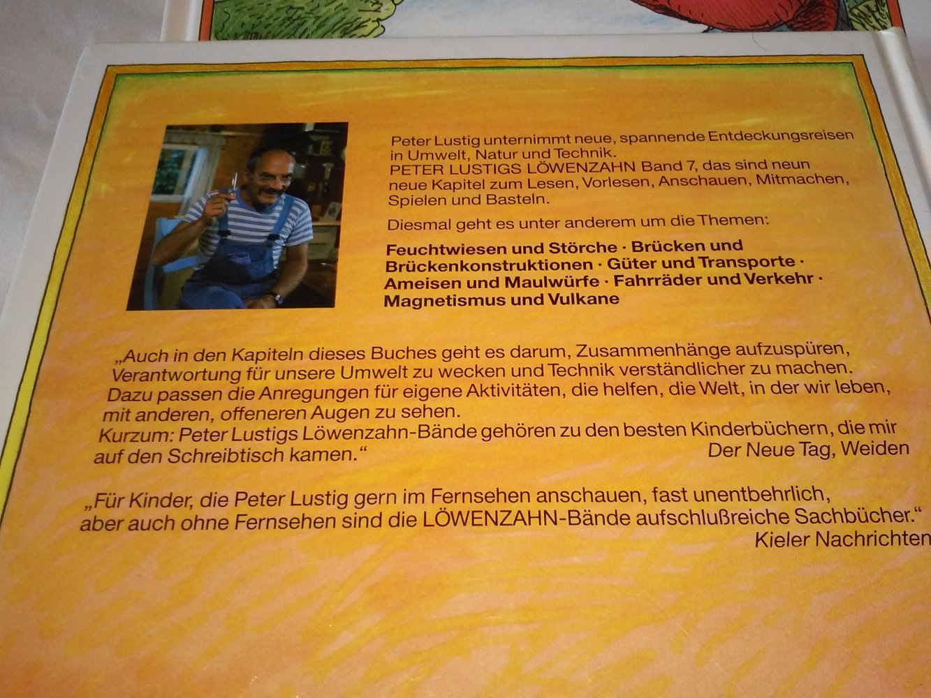 (3 x) Peter Lustigs Löwenzahn: Bd.5  6 und 7 - Kinderbuch alt