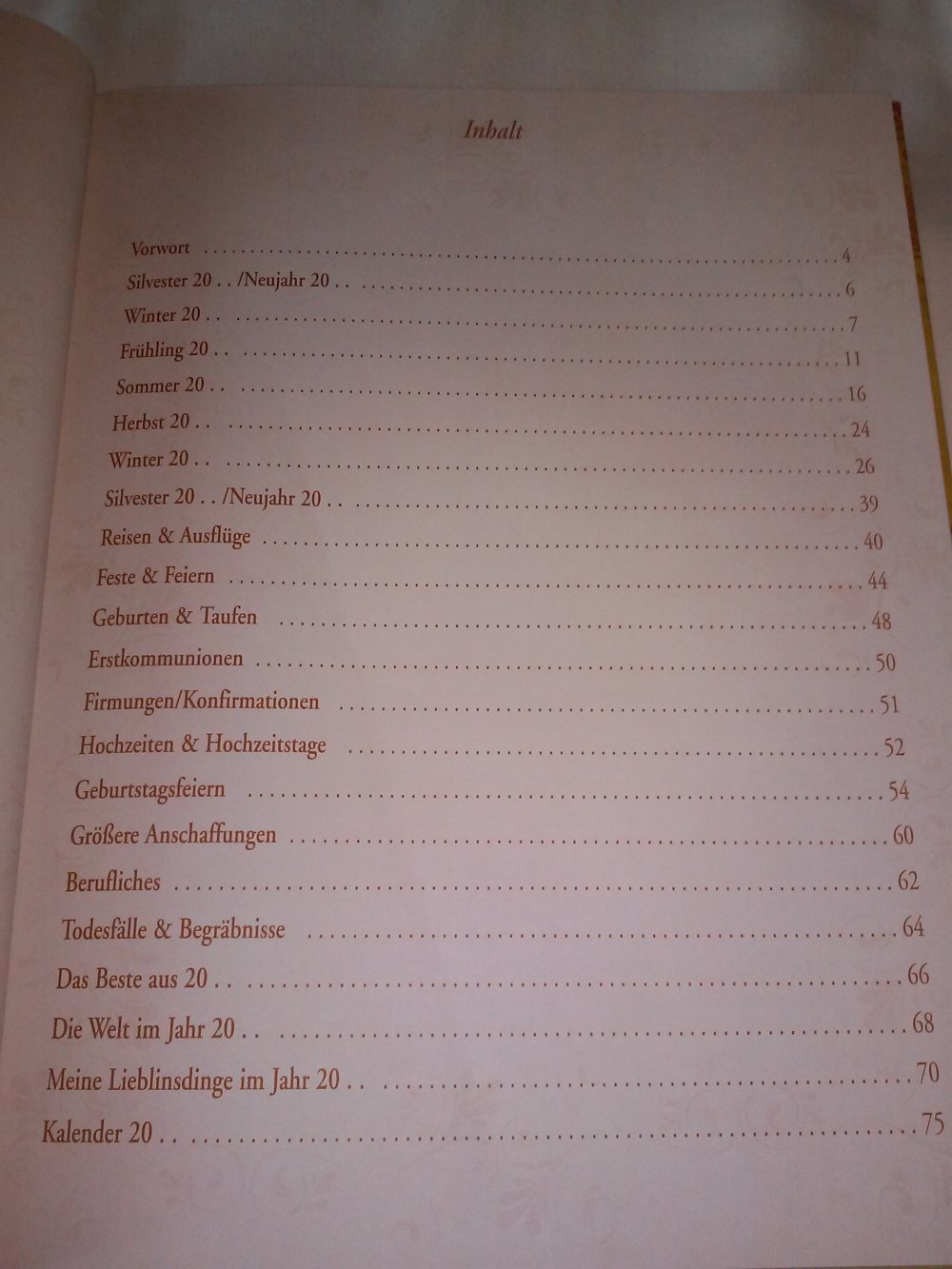 Neu! Mein Familien-Jahrbuch  -Geschenktipp-