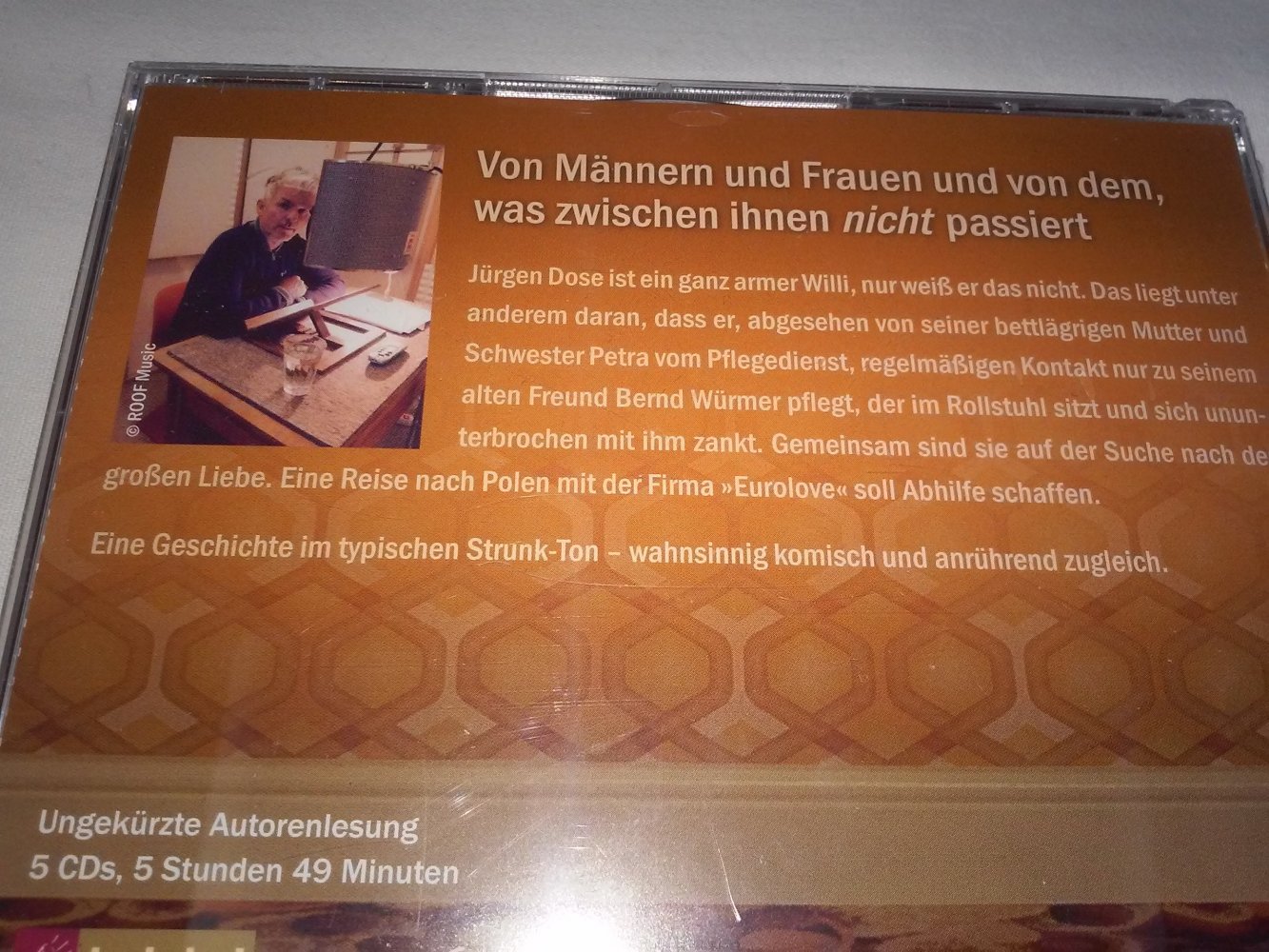 Heinz Strunk liest: Jürgen Audio CD – Ungekürzt (5CD)