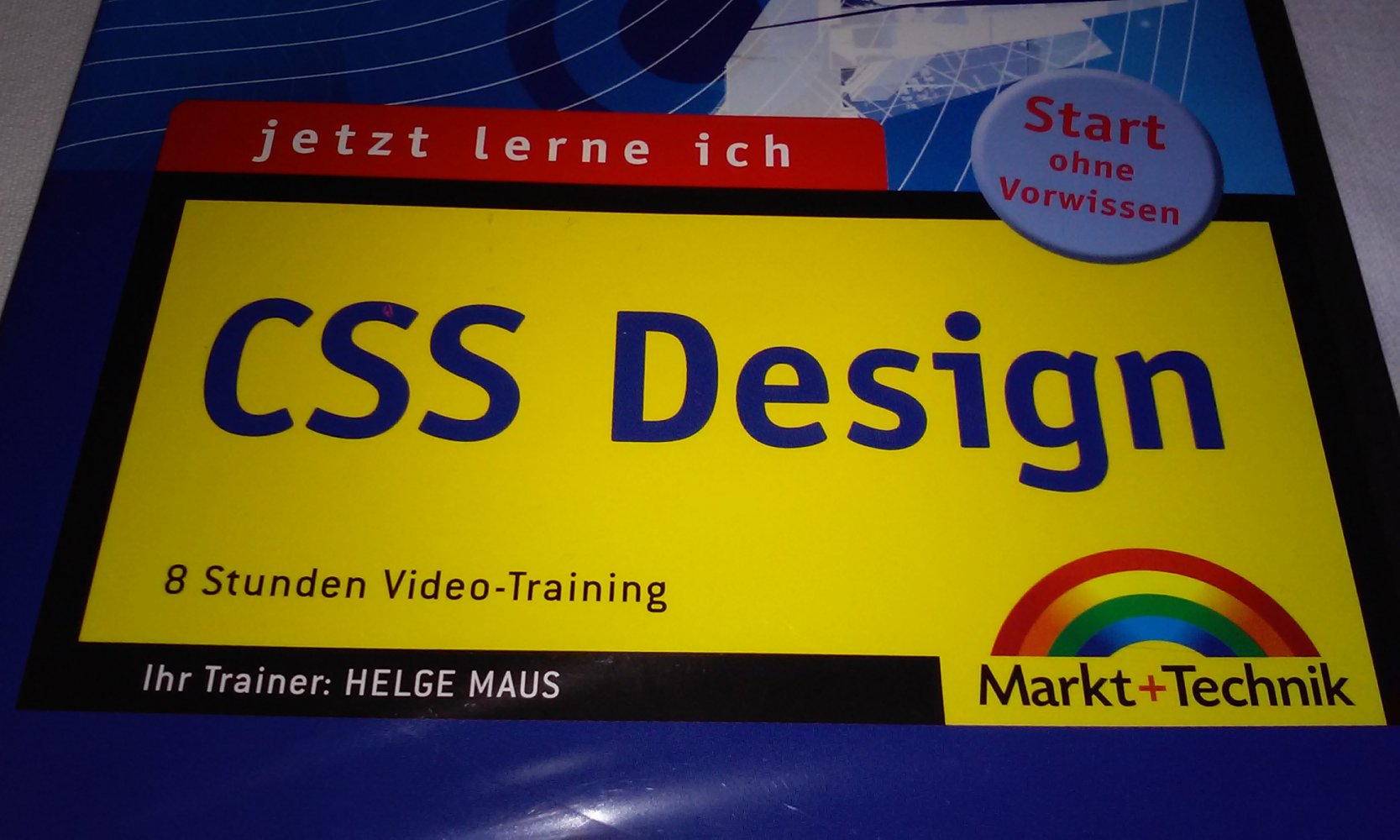 CSS Design - Das Videotraining auf DVD Webseite Design  OVP Geschenktipp 