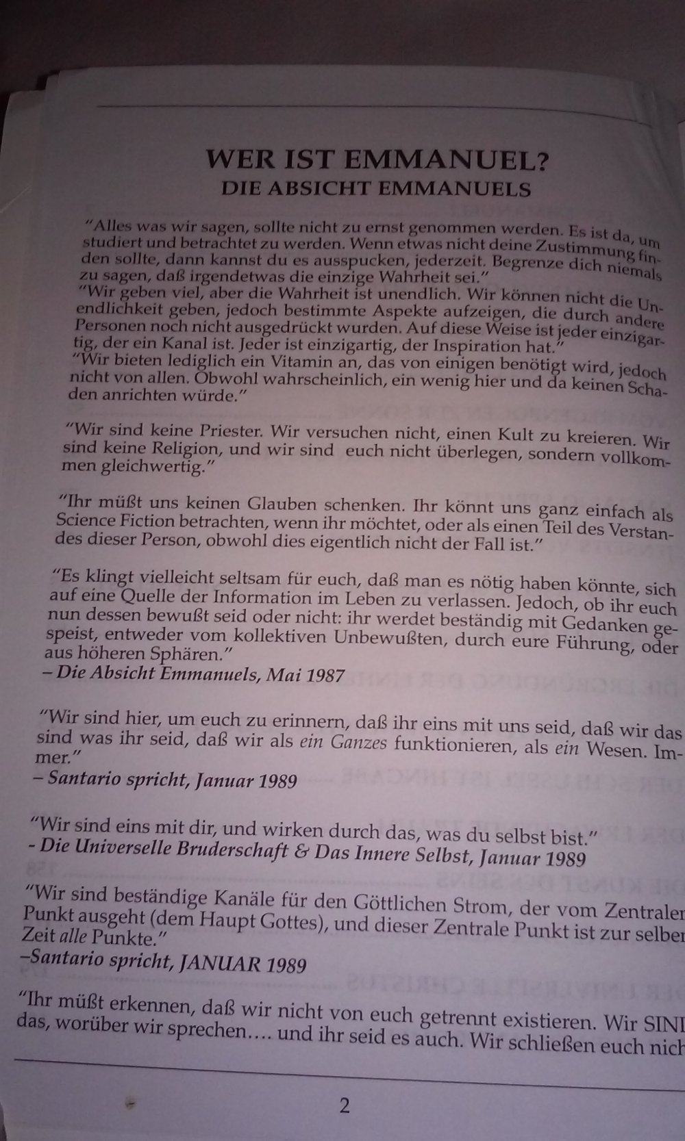 Das Licht von Emmanuel. Die Ergründung der Einheit Ananda (Esoterik)
