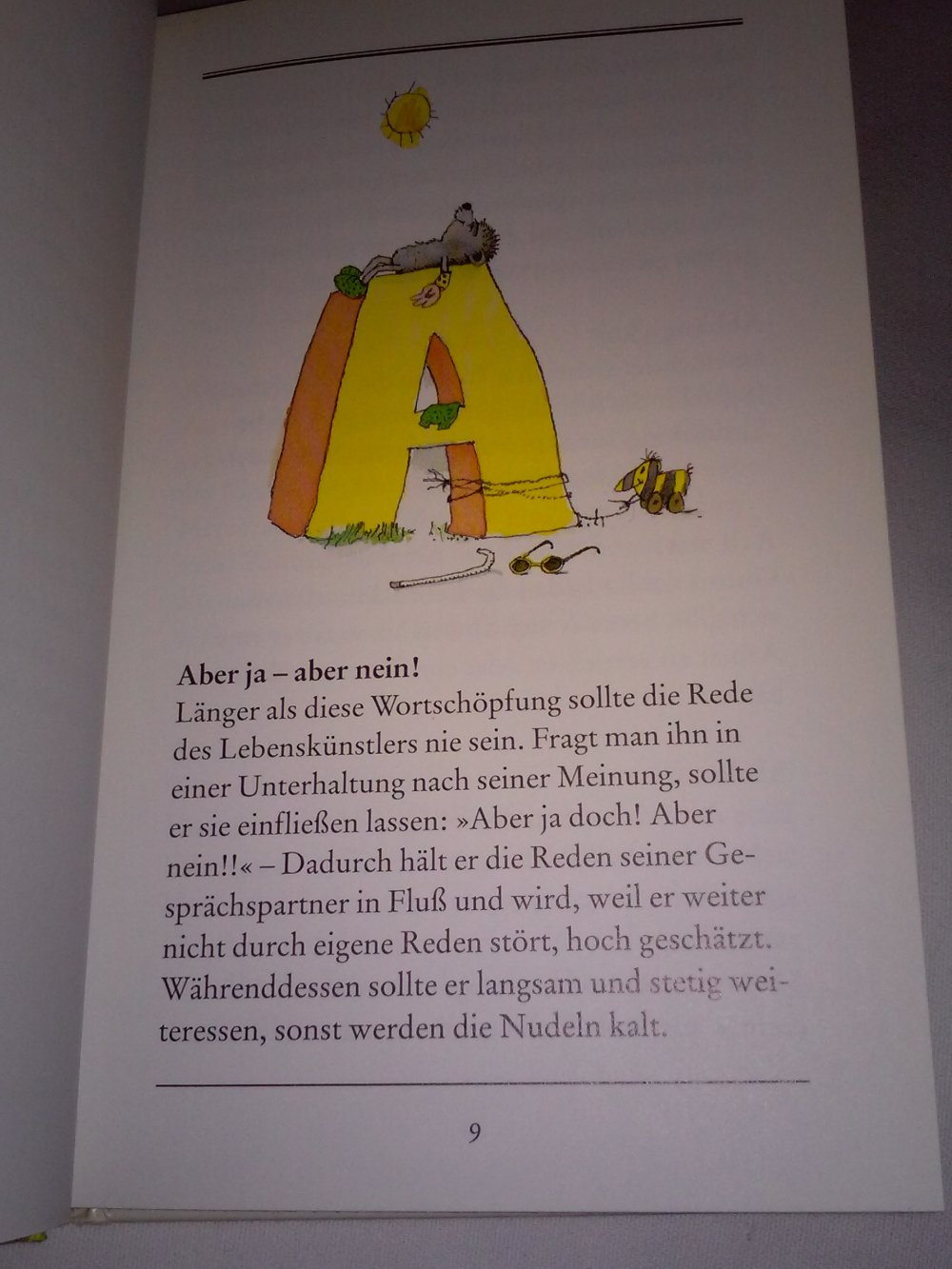 Janosch Wörterbuch der Lebenskunst - Griffe 1.Alg.