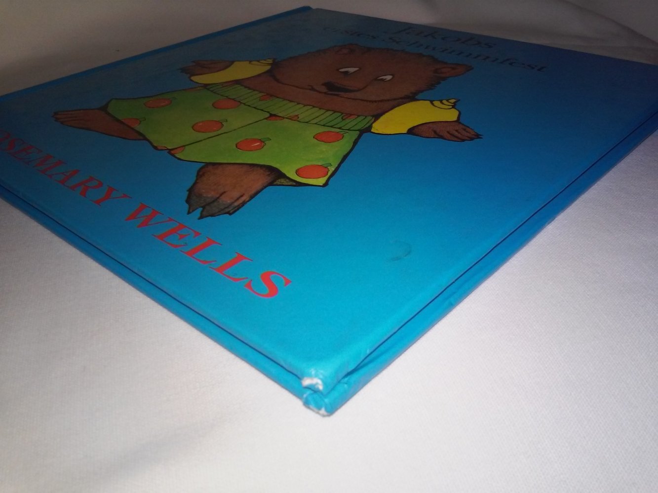  Rosemary Wells: Jakobs erstes Schwimmfest - Kinderbuch alt