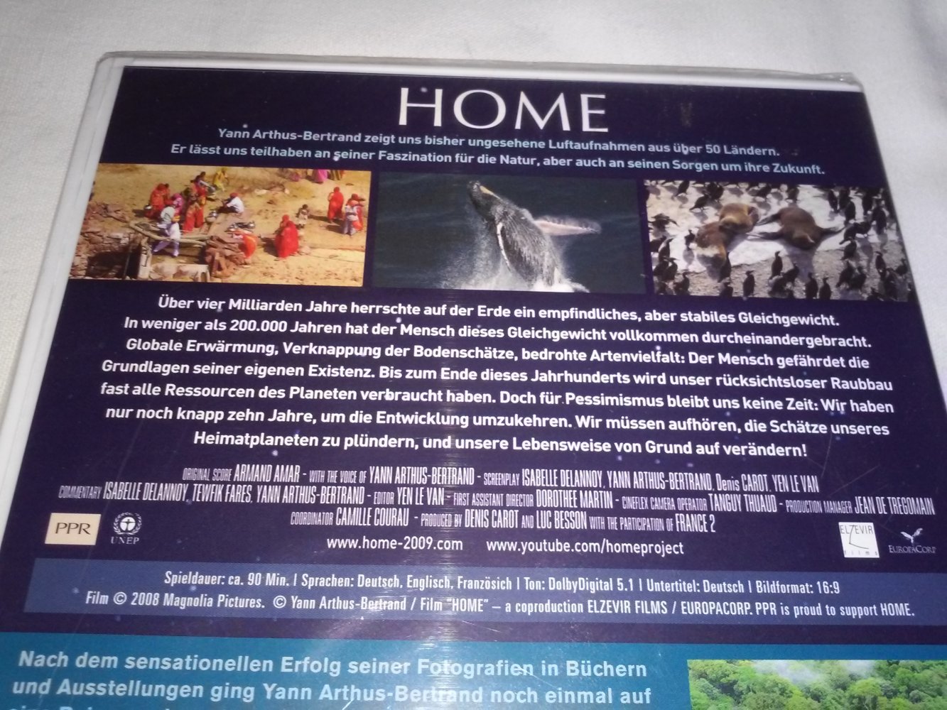 Neu! OVP! Home + Die Erde von oben - 2 Fime-Set [2 DVDs] 