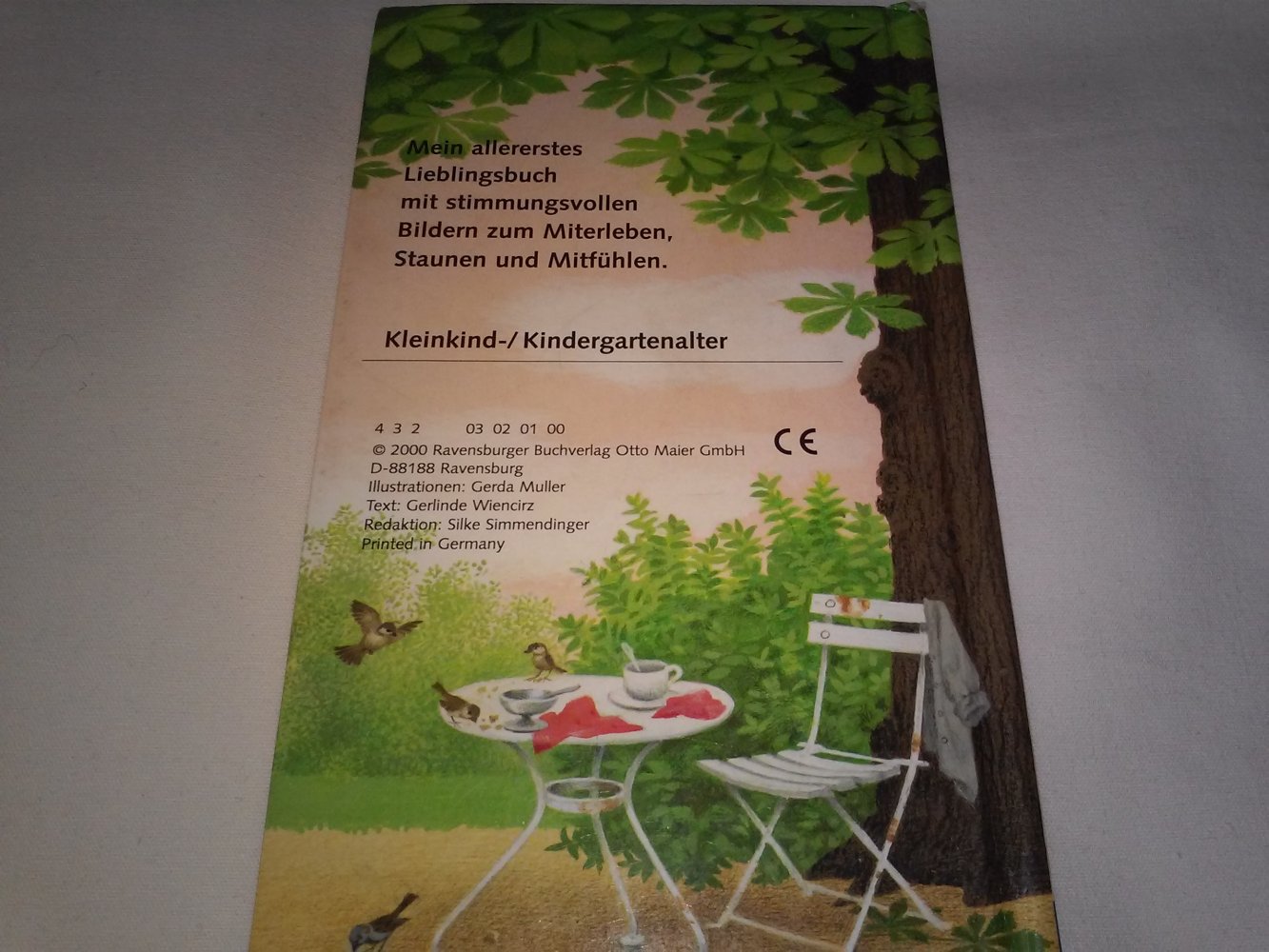 Gerda Müller: Ich bin der kleine Spatz - (Papp-)Kinderbuch alt