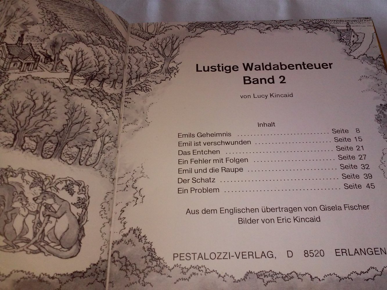 Lucy Kincaid: Lustige Waldabenteuer im Eschengrund: Bd. 2 - Kinderbuch alt