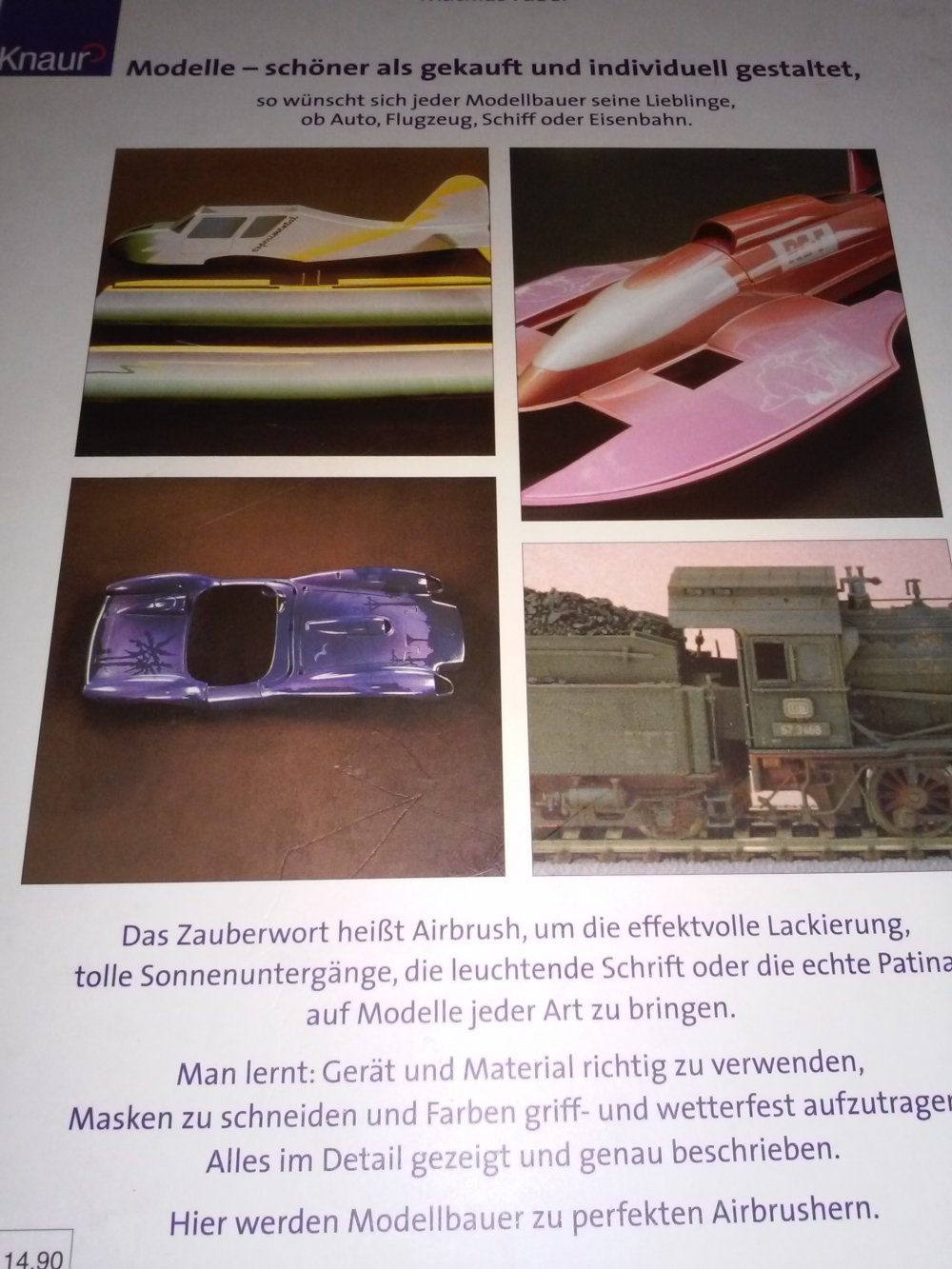  Mathias Faber: Airbrush für - Modellbau - Einnsteiger