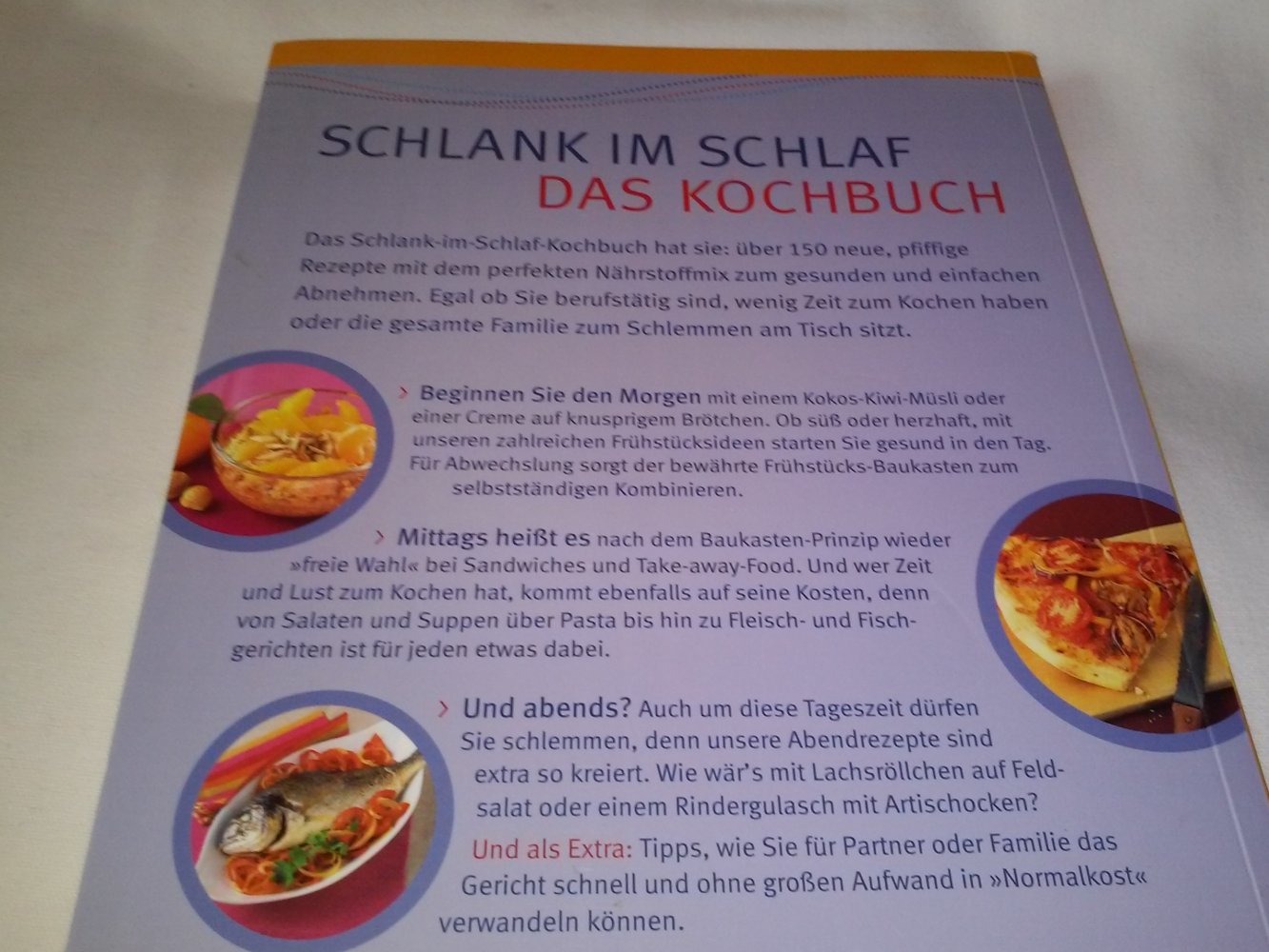 Schlank im Schlaf  und  ...für Berufstätige (Abnehmen mit GU)