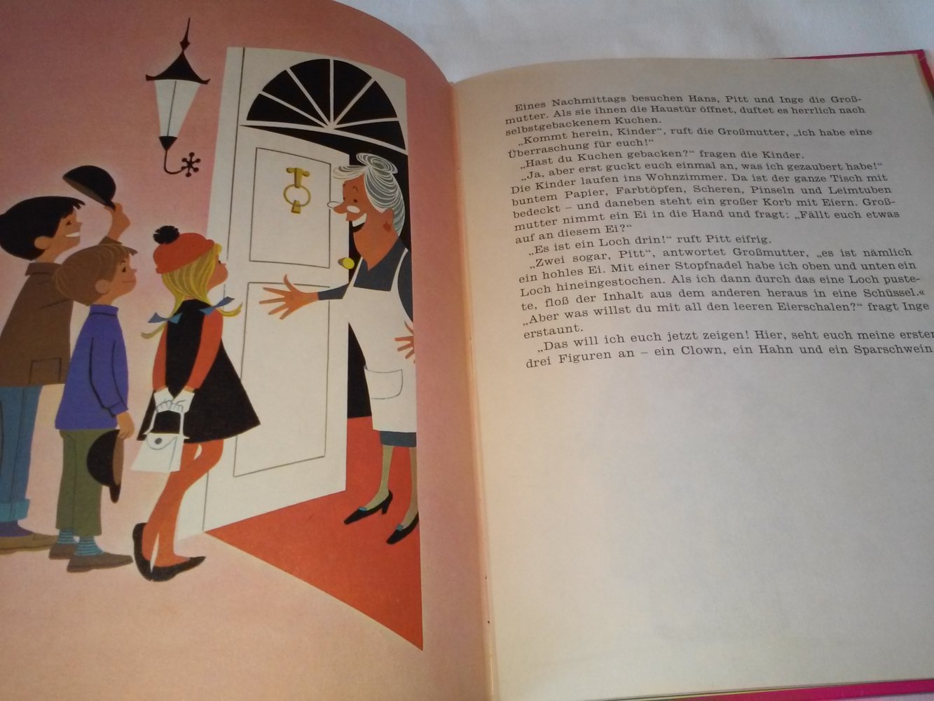 Zauberei mit dem Ei, Basteln macht Spaß altes Kinderbuch