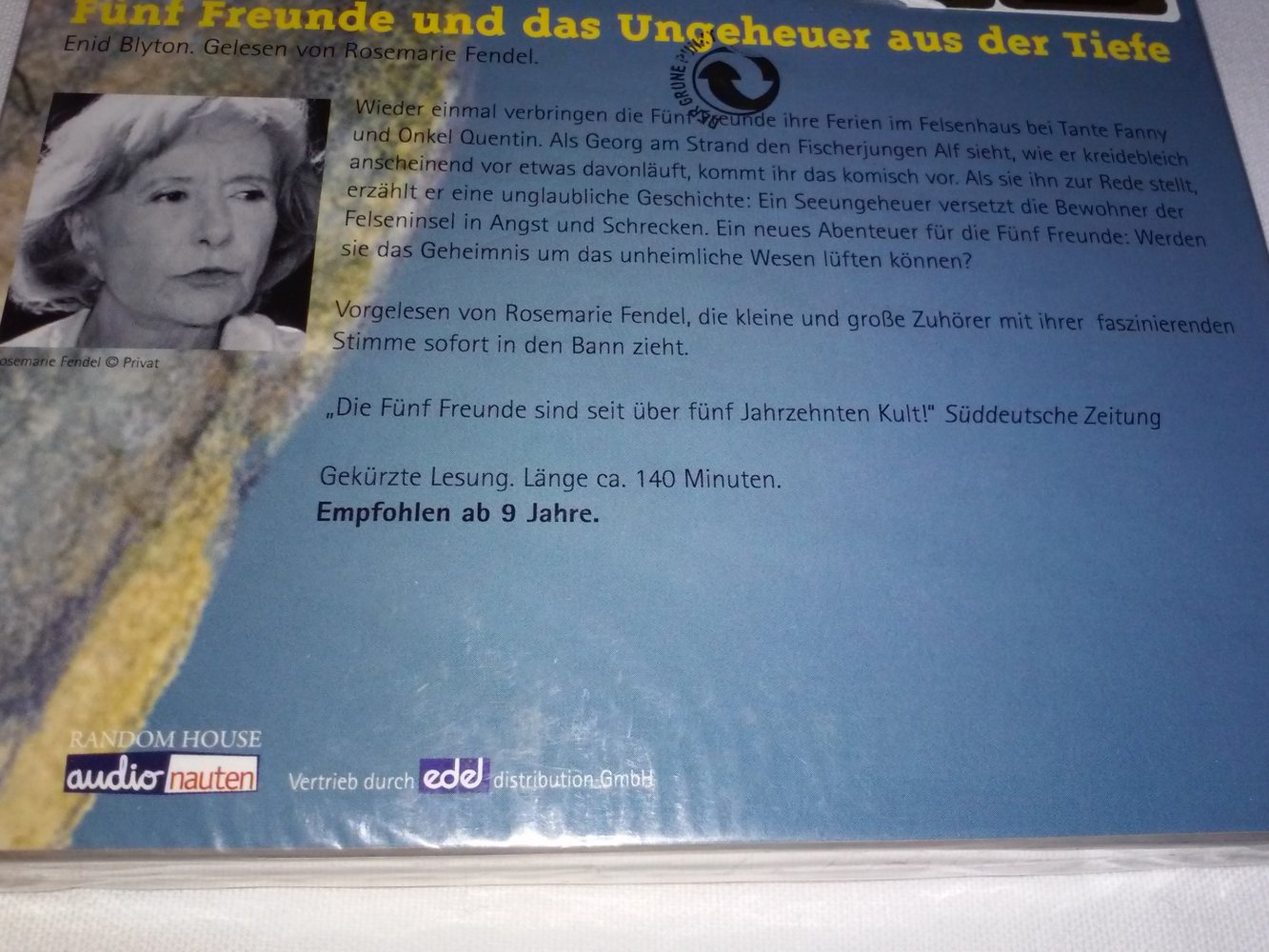 Neu! OVP! Enid Blyton: Fünf Freunde und das Ungeheuer aus der Tiefe Hörbuch