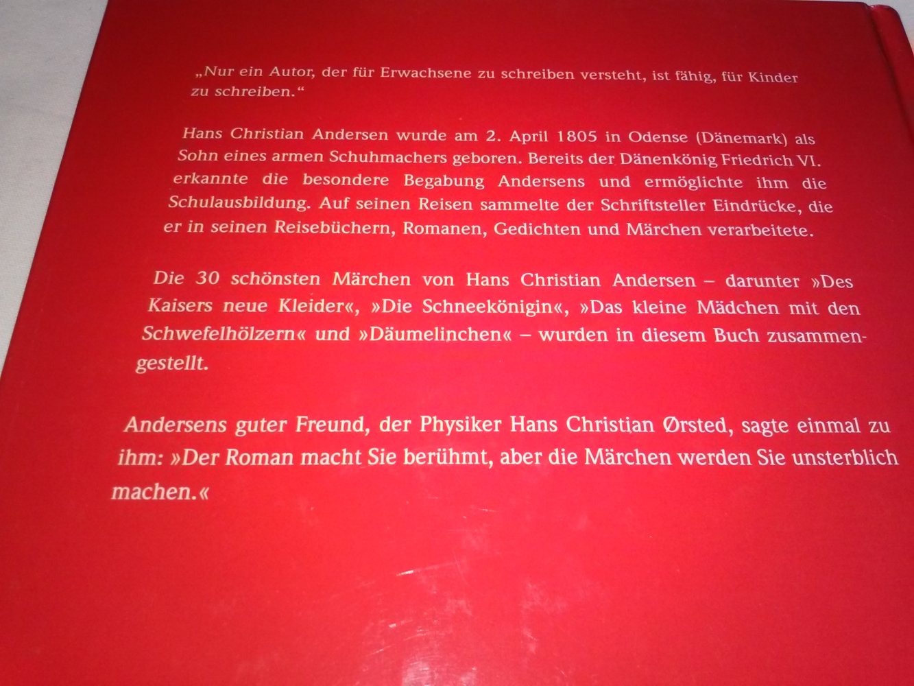 Neu! Die schönsten Märchen H.Christian Andersen(Vorwort S.Maischberger)-briefmarken