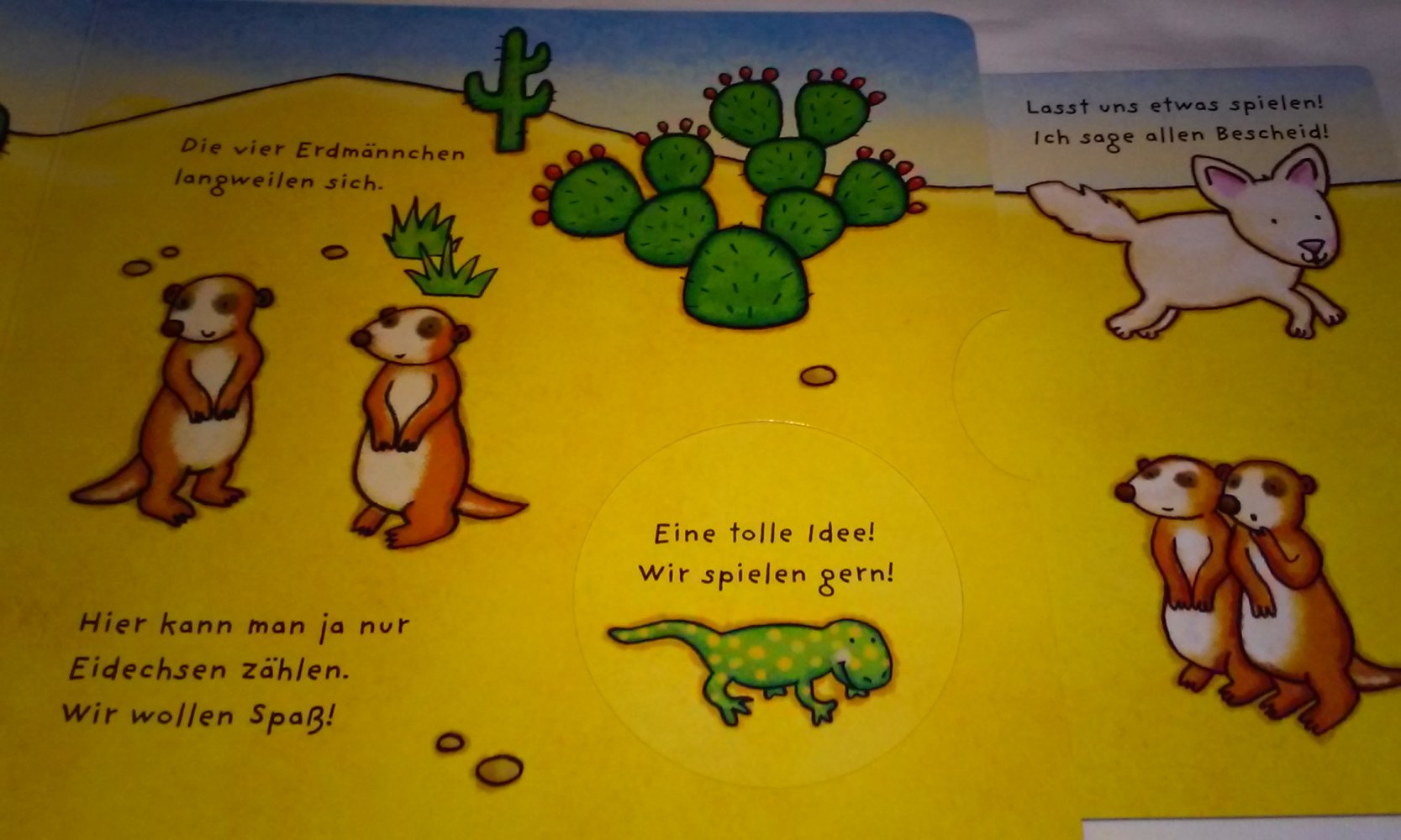  In der Wüste  Zieh- und Schiebebuch - Spielen und Lernen