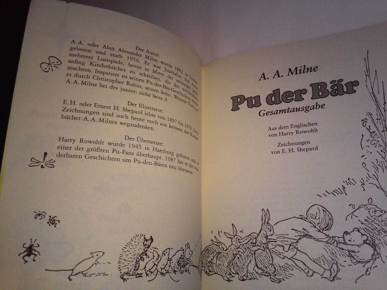 Alan A. Milne: Pu der Bär, Gesamtausgabe - Klassiker - Geschenktipp
