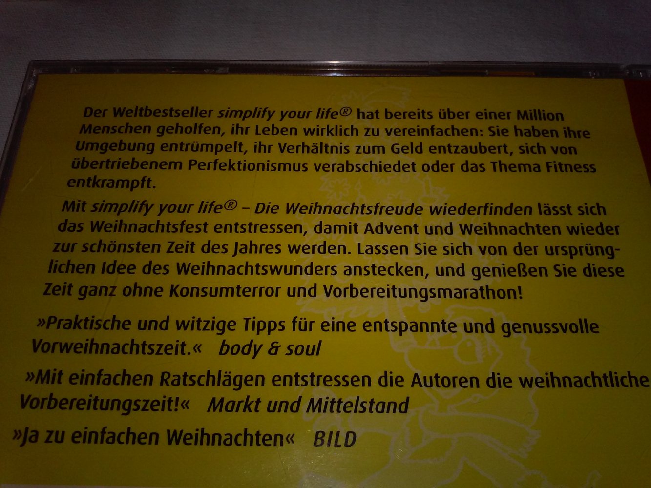 simplify your life - Die Weihnachtsfreude wiederfinden