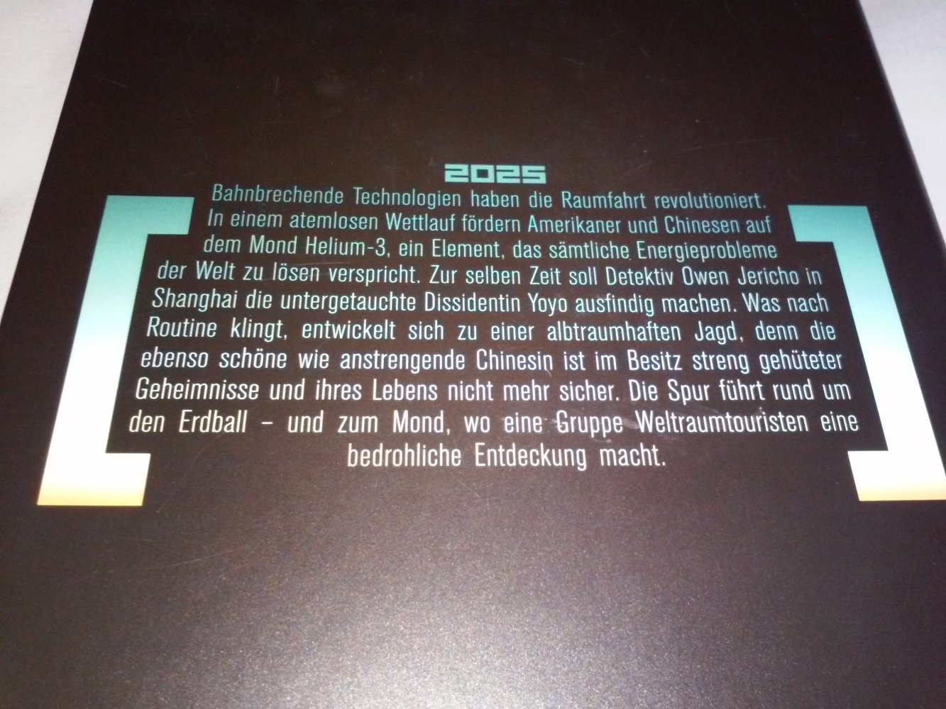 Neu! Frank Schätzing: Limit 2025....  Geschenktipp