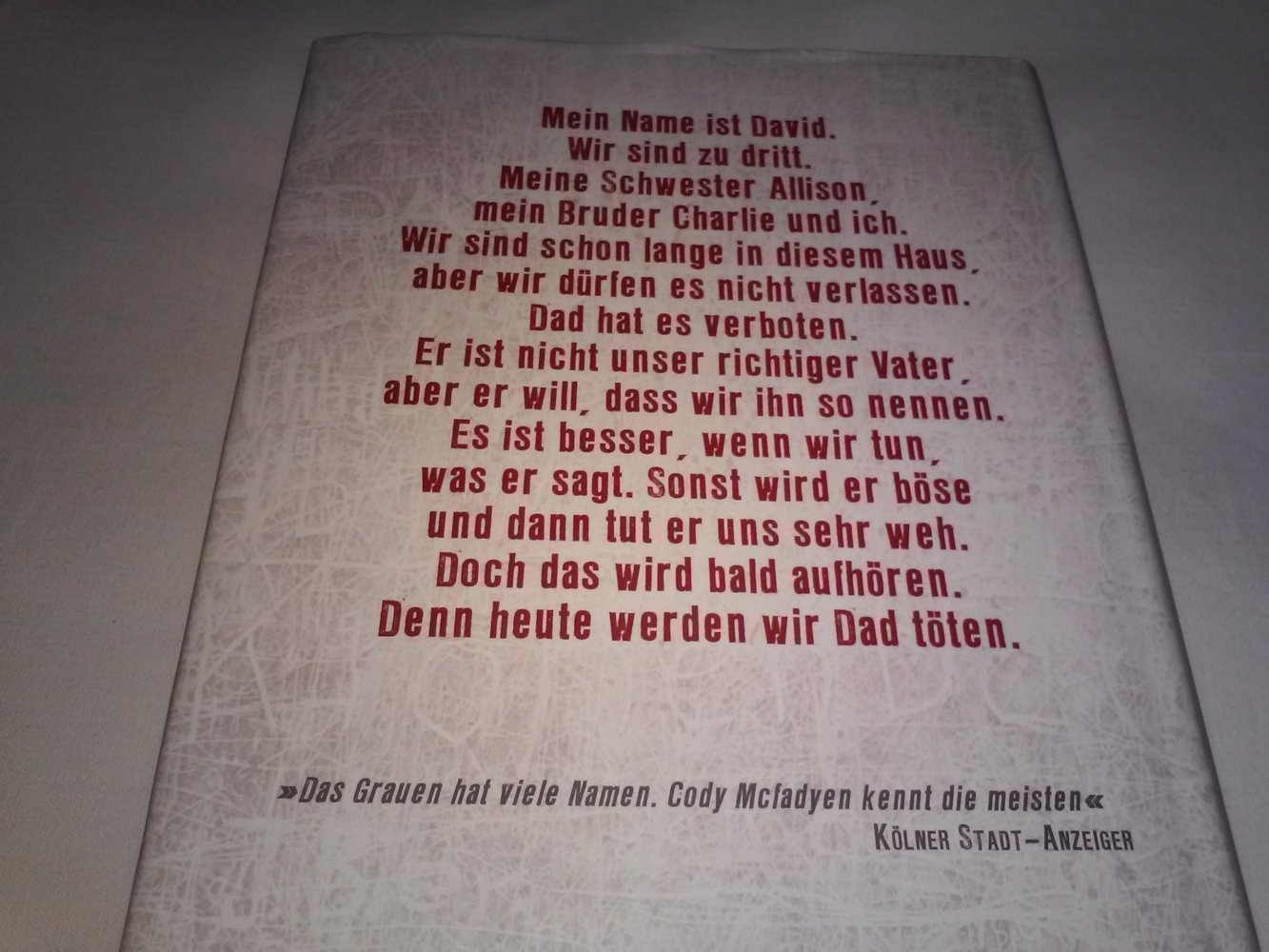 Neu! Cody McFadyen: Der Menschenmacher - Geschenktipp