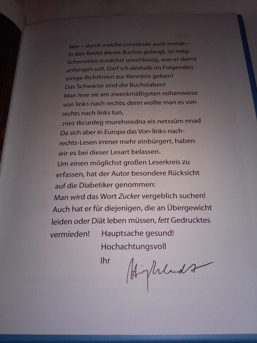 Heinz Ehrhardt: Hauptsache gesund! Bildern: Gerhard Glück -Geschenktipp-