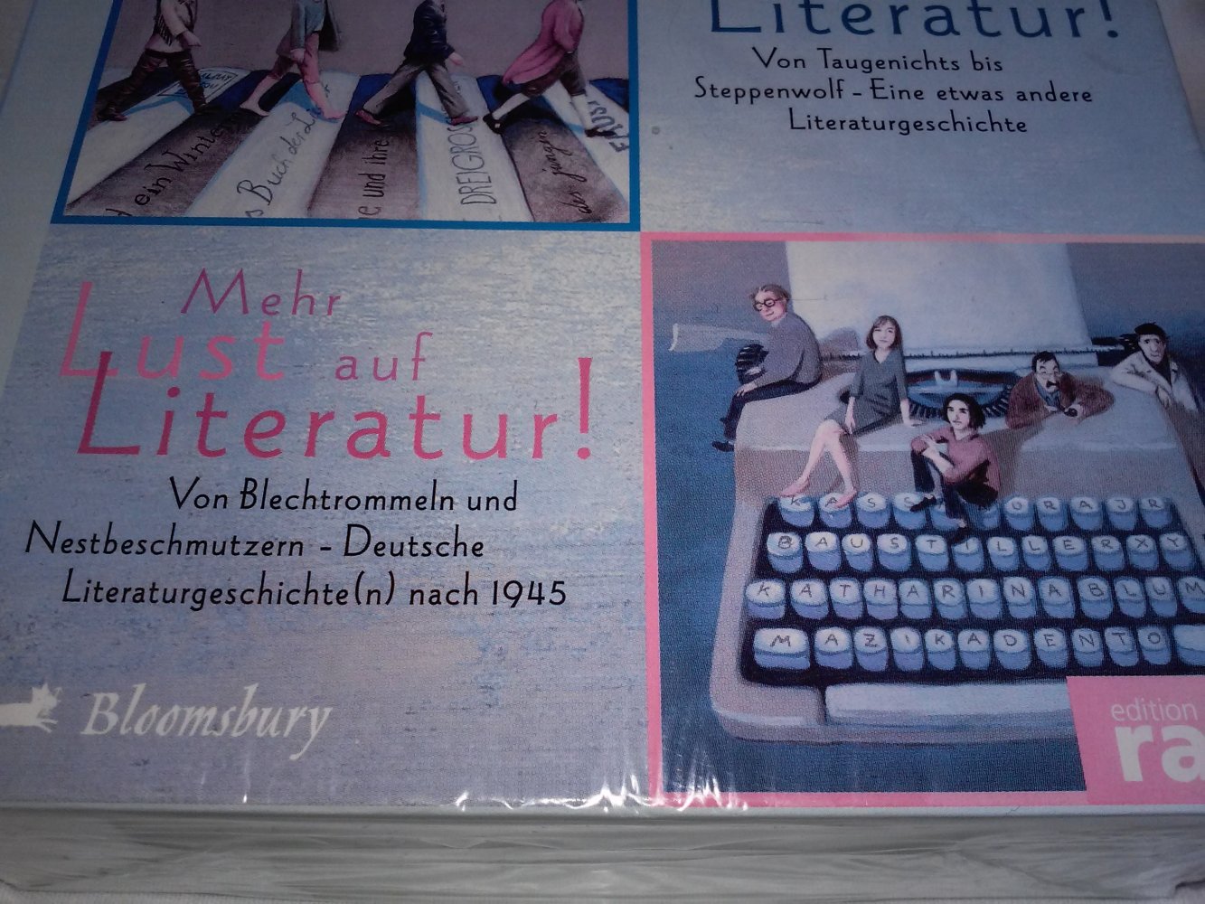 Peter Braun: Mehr Lust auf Literatur! (8CD=10 Stunden deutsche Literaturgeschichte)