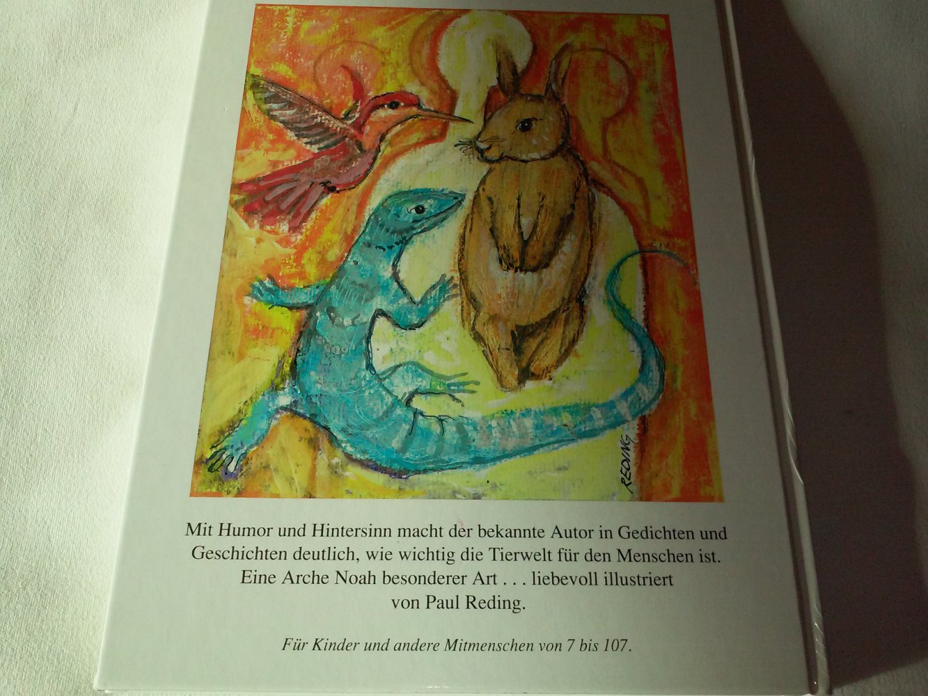 Tiere sprechen dich an (von 7 - 107 Jahren) altes Kinderbuch