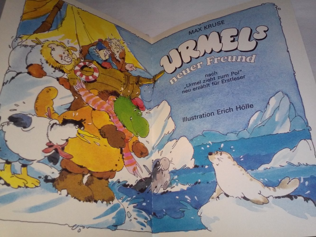 Max Kruse: Urmel´s neuer Freund - Kinderbuch alt