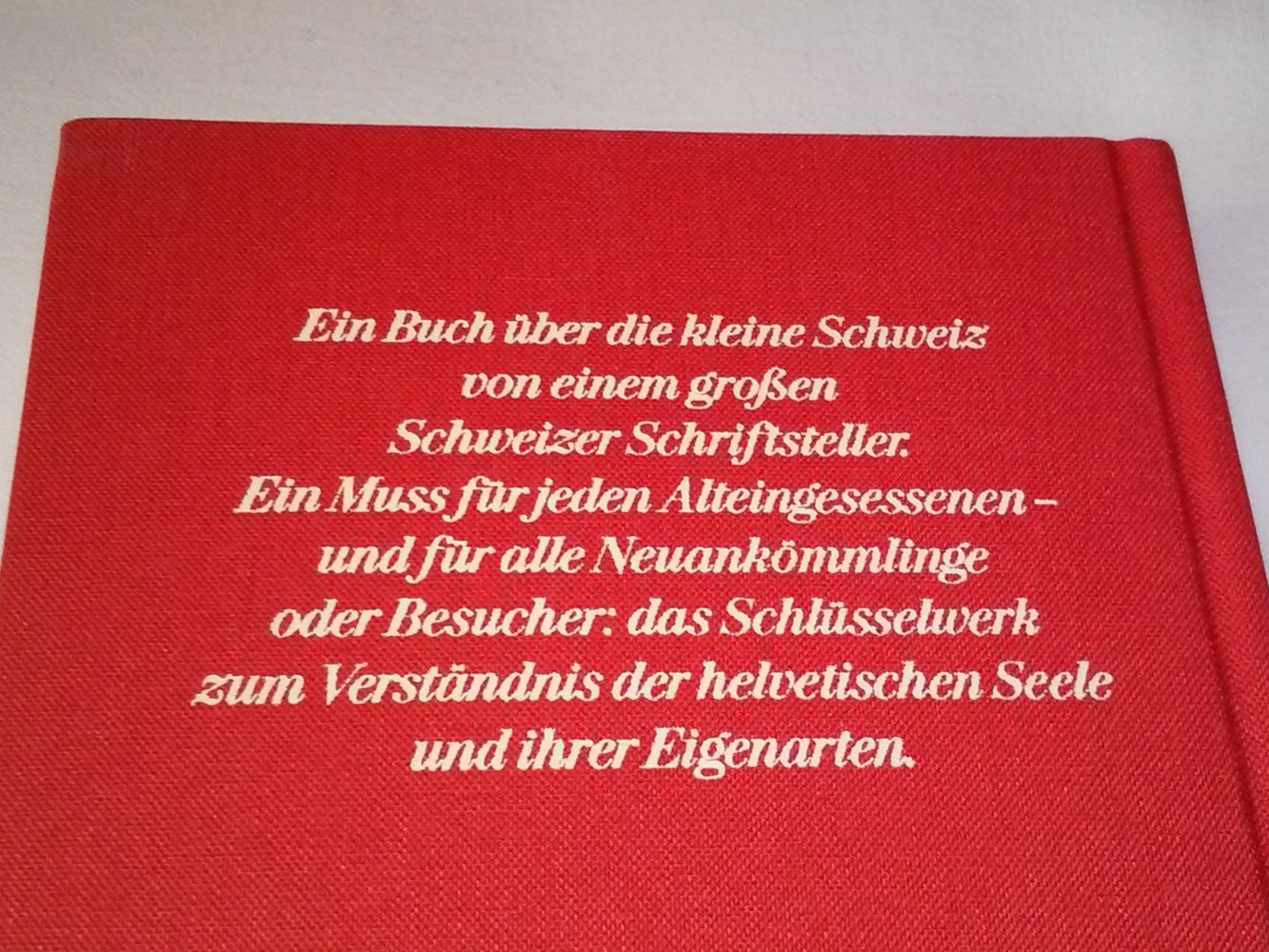 Hugo Loetscher´s Der Waschküchenschlüssel: oder Was - wenn Gott Schweizer wäre