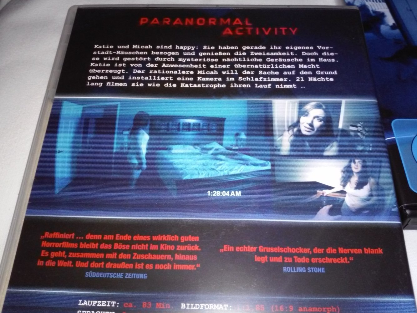  Paranormal Activity 1 - 3 