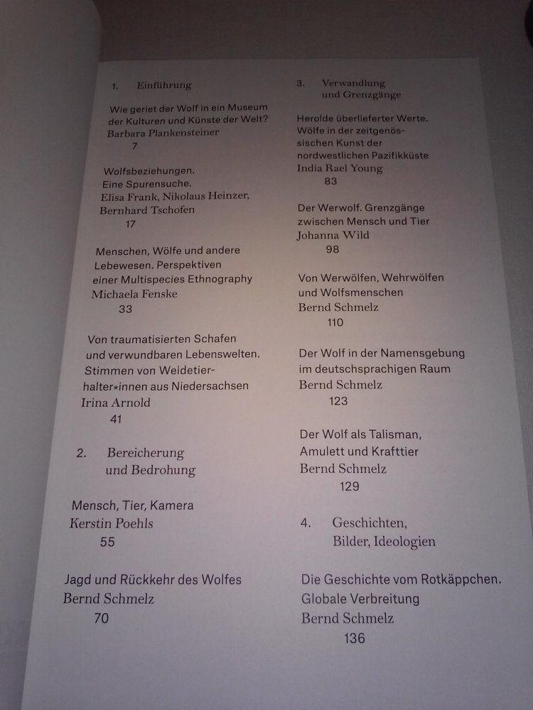 Lara Selin Ertener, Bernd Schmelz: Von Wölfen und Menschen
