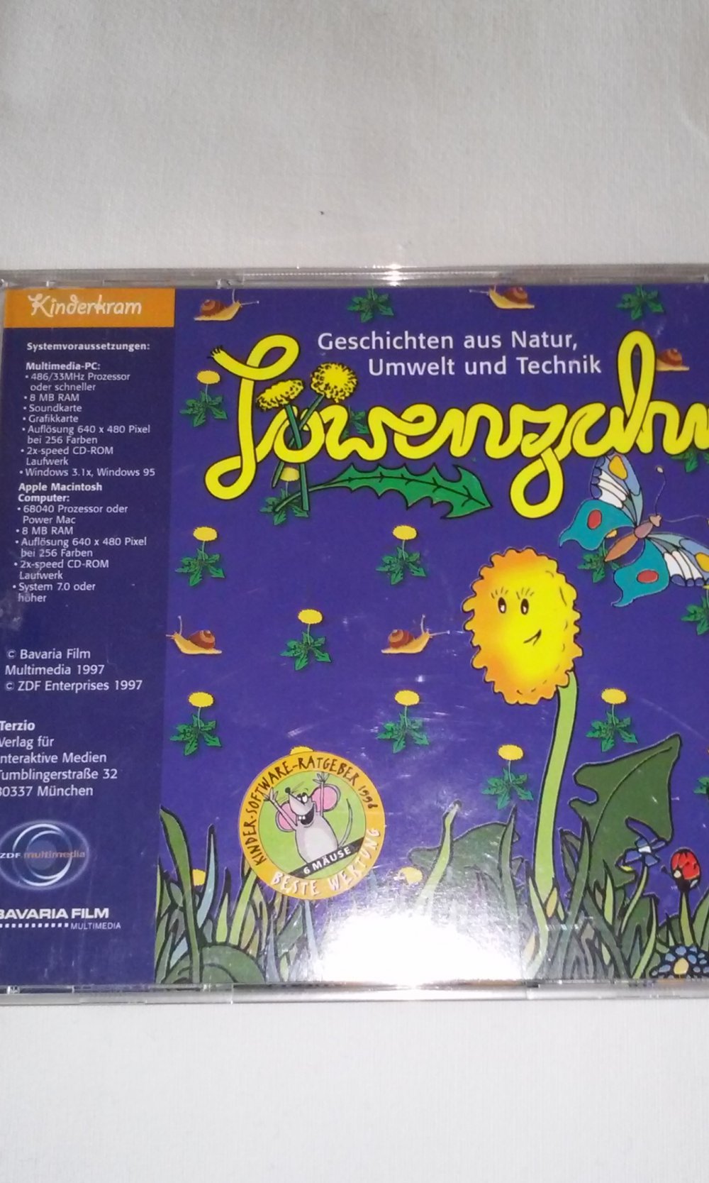 Löwenzahn 1, 3, 5, Kinderkram Geschichten uas Natur Umwelt und Technik  PC/MAC