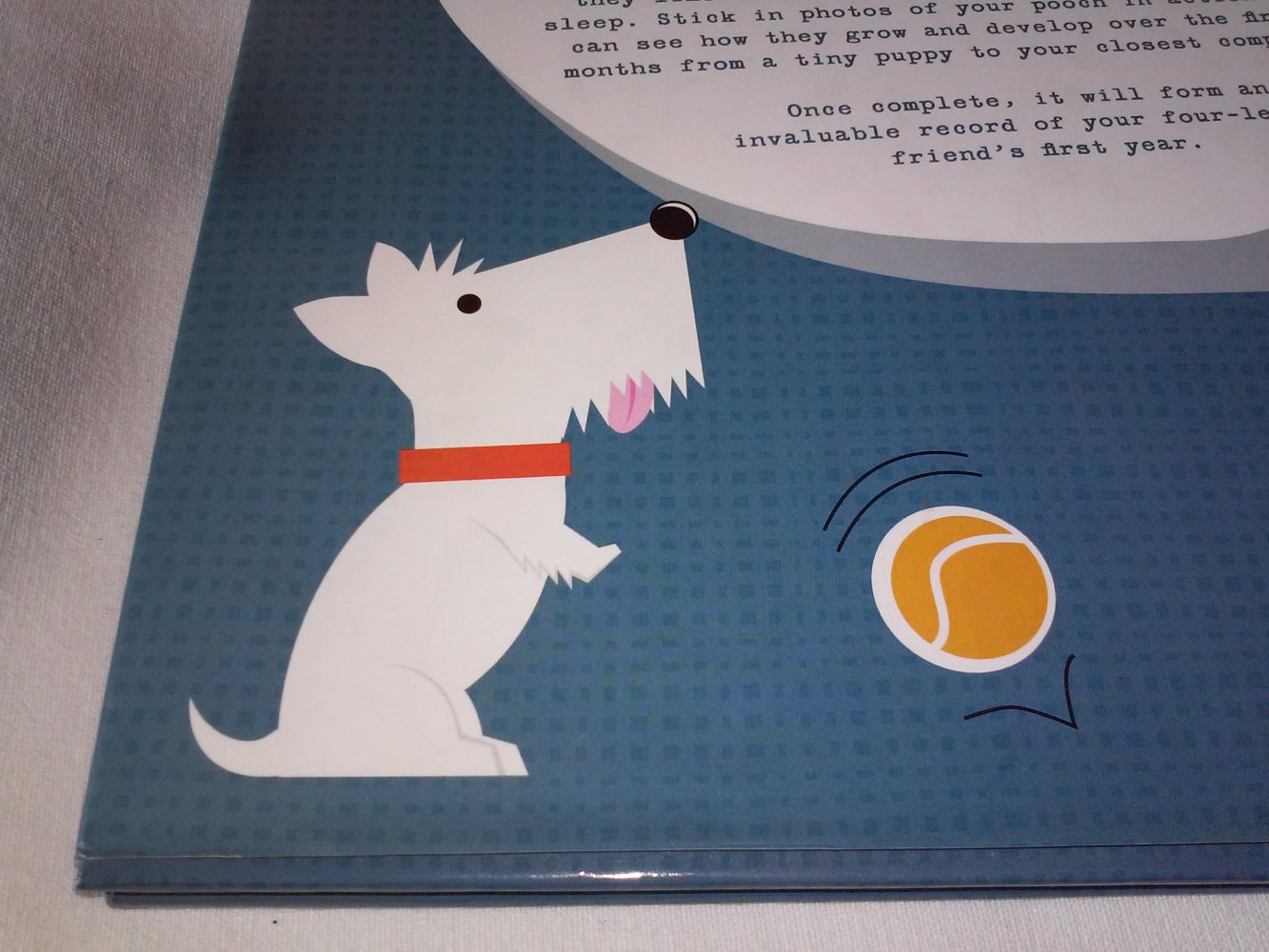 Neu! Tagebuch/Album Hund Puppy's 1st Year (engl.) Geschenktipp