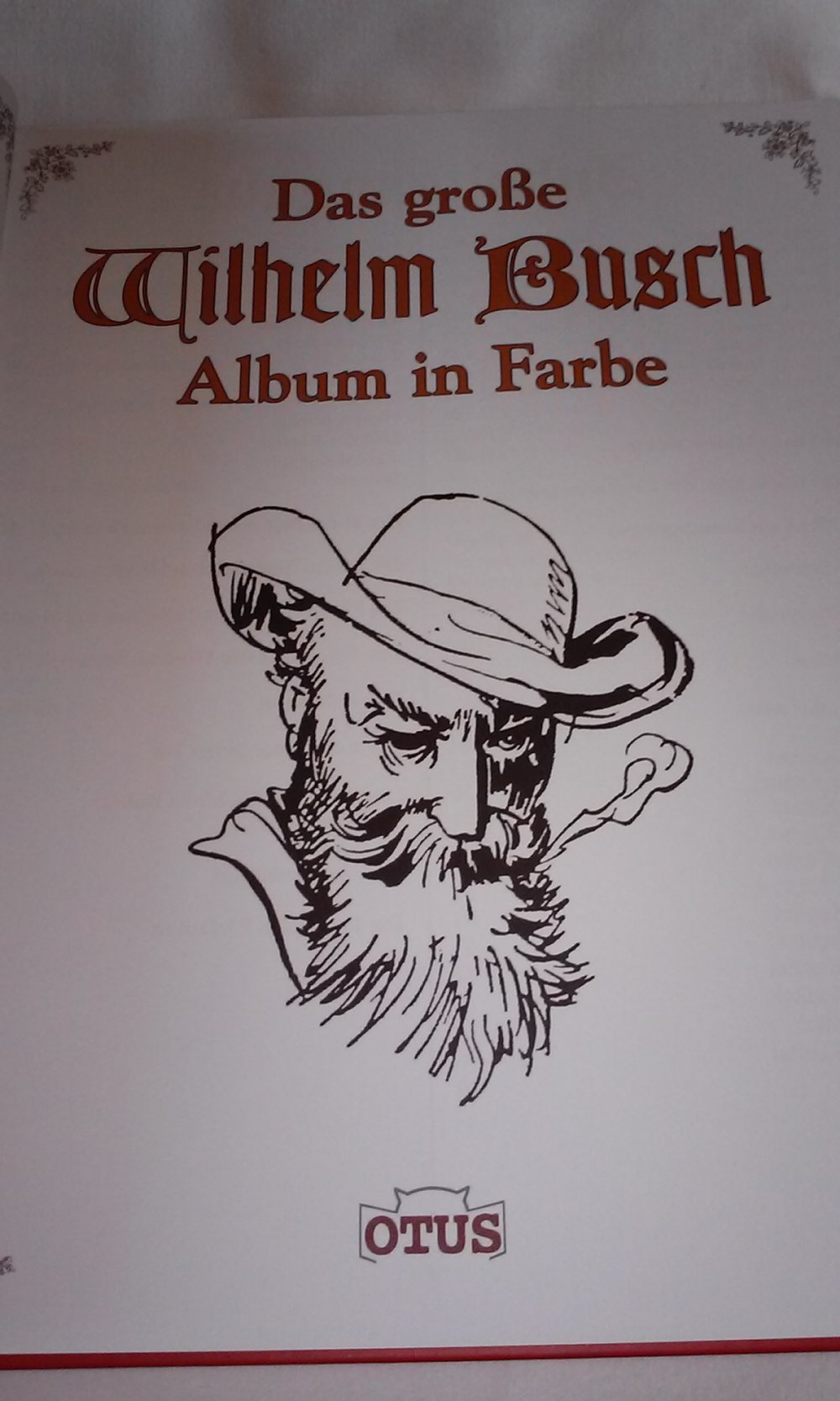 Das grosse Wilhelm Busch Album in Farbe  Klassiker Geschenktipp