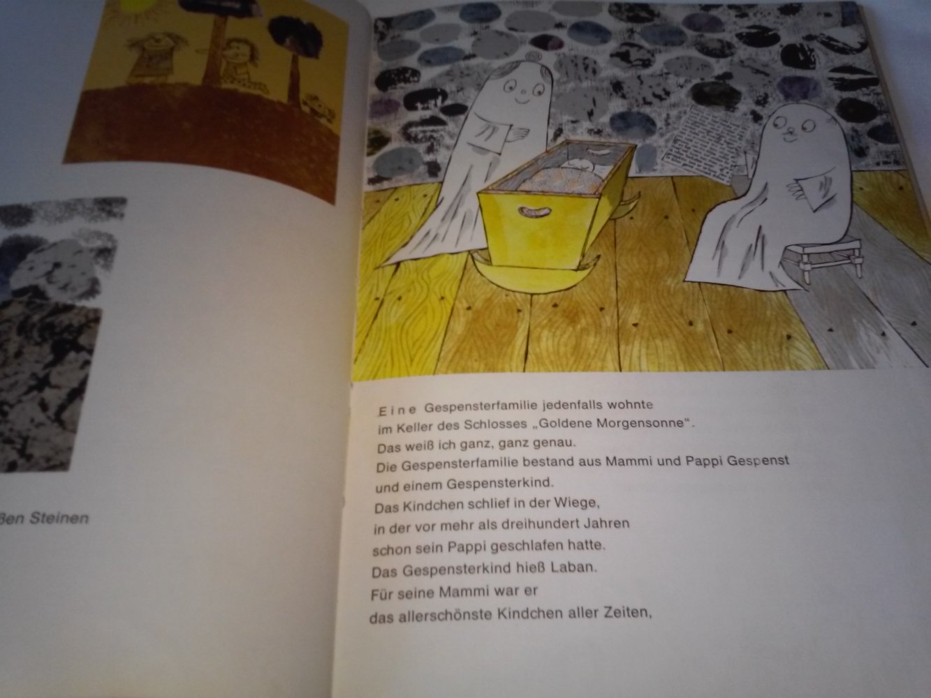 Inger & Lasse Sandberg: Laban will nicht geistern - Kinderbuch alt
