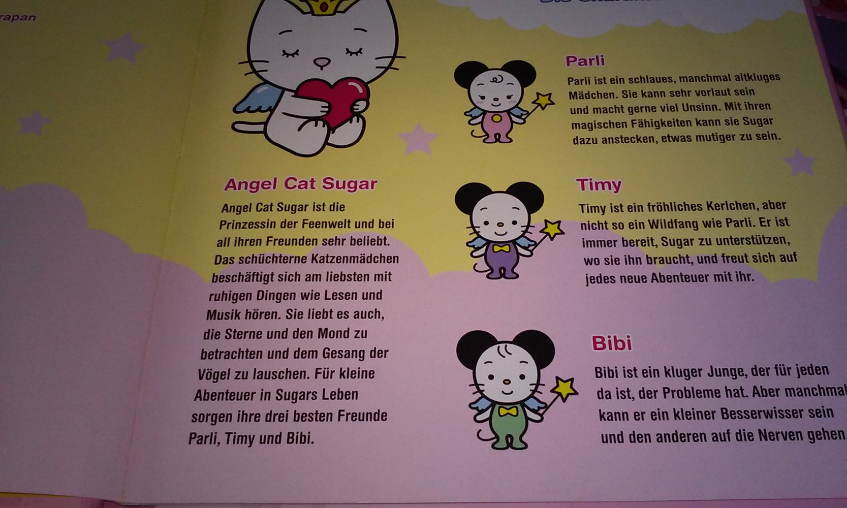 neu!Angel cat sugar Bilderbuch und Hallo Kitty Wimmelbuch Geschenktipp 