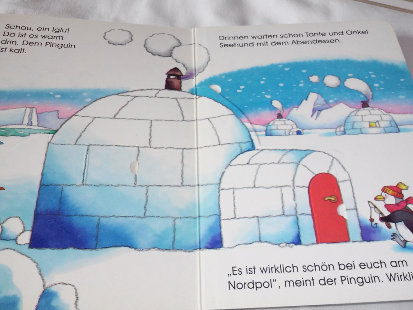 Ein Pinguin am Nordpol - Ein dreidimensionales Verwandlungsbuch Pappbilderbuch/Kleinkind